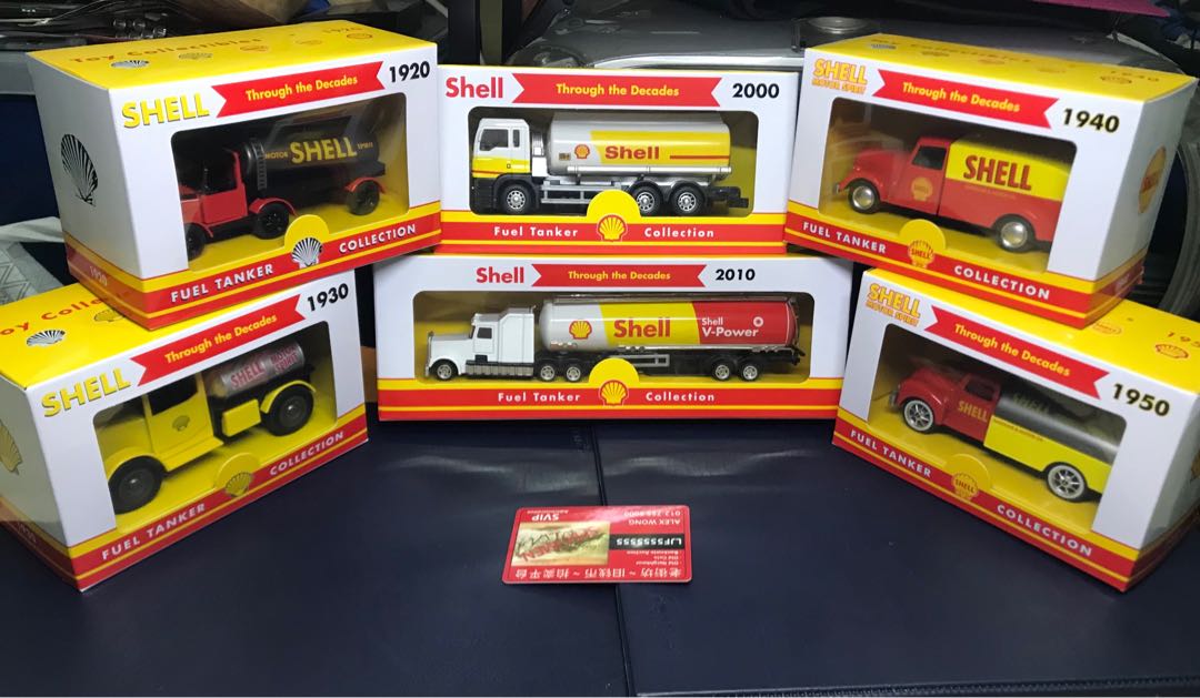 Shell truck complete set, Hobbies & Toys, Toys & Games on Carousell