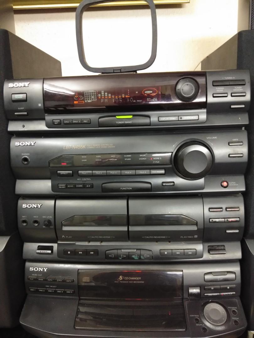 SONY Midi Hifi LBT-N455K Surround Audio System, Audio, Portable Audio ...