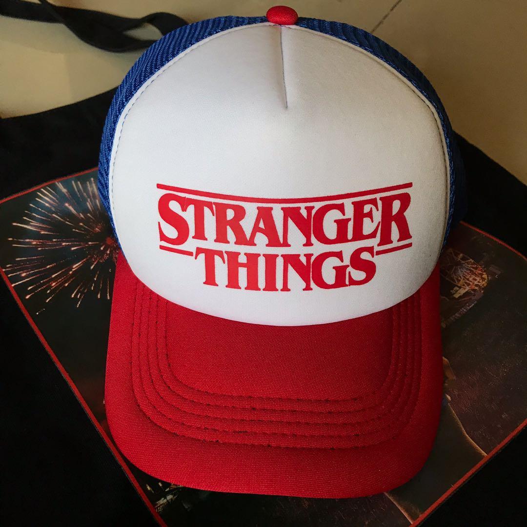 stranger things trucker cap