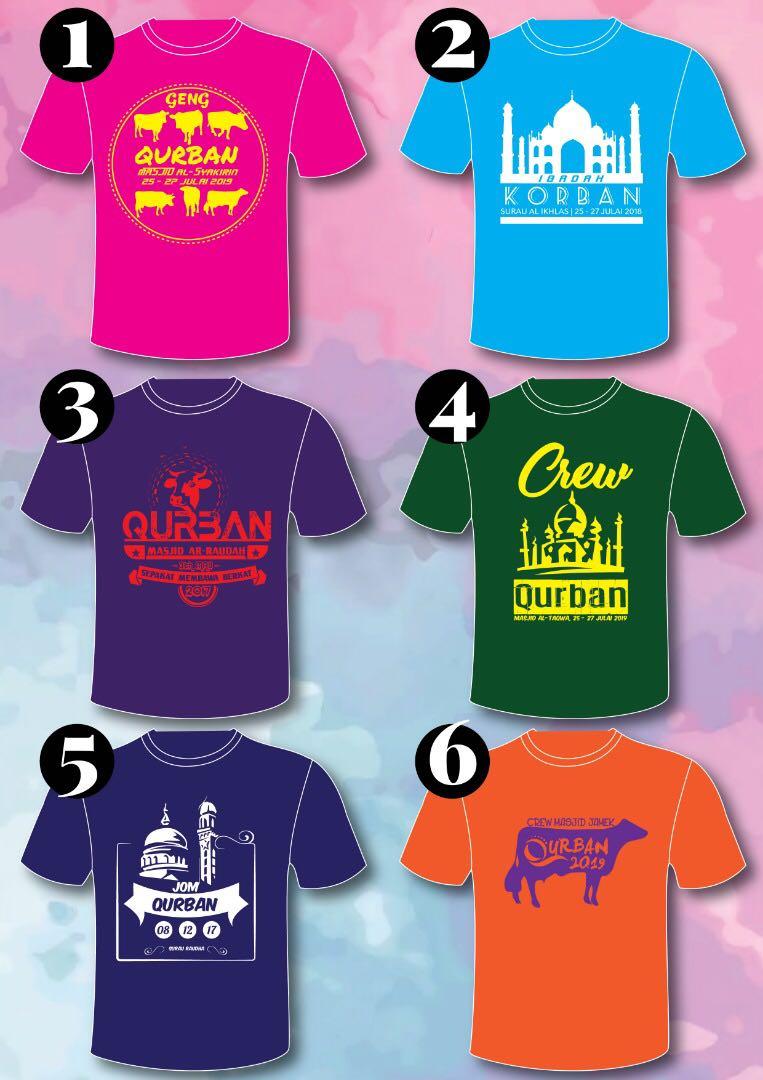 T-shirt kurban 2019, Men's Fashion 