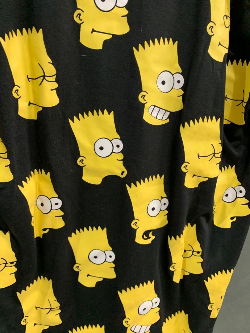 Bart Simpson Fan Gift Supreme x Louis Vuitton T-Shirt - Design Bigvero