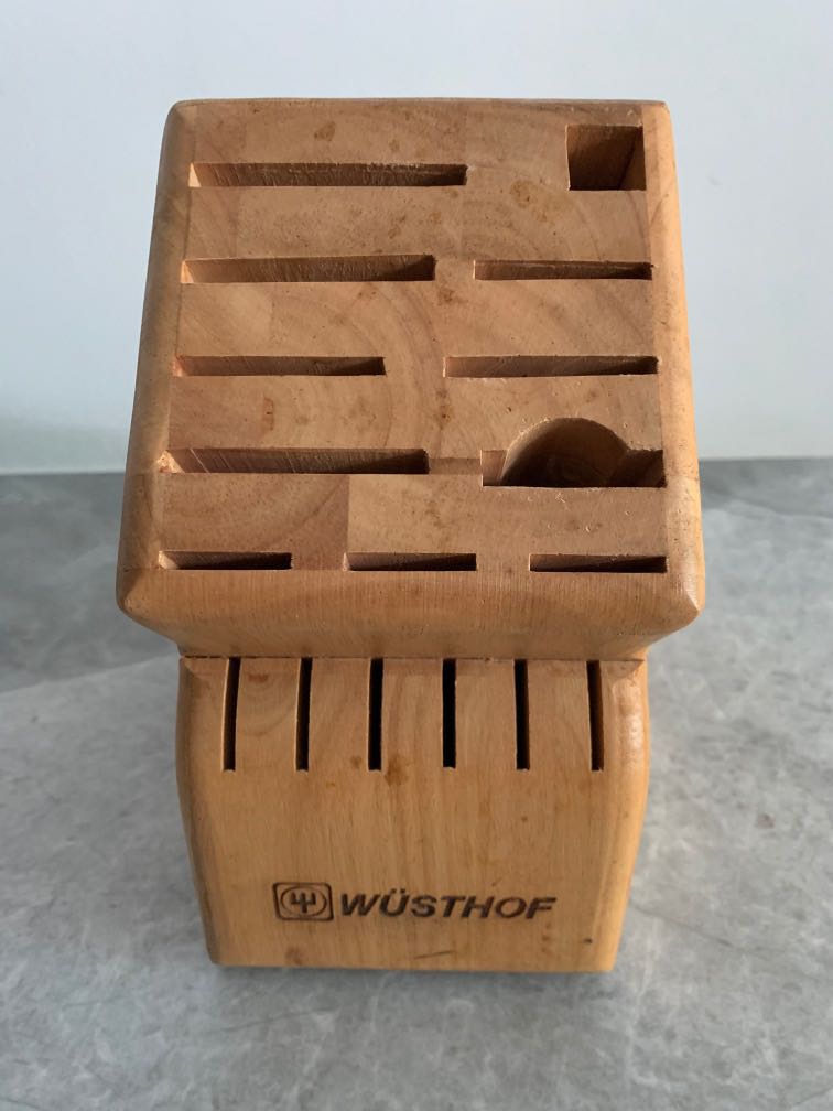 Wusthof knife holder (without knives), Furniture & Home Living