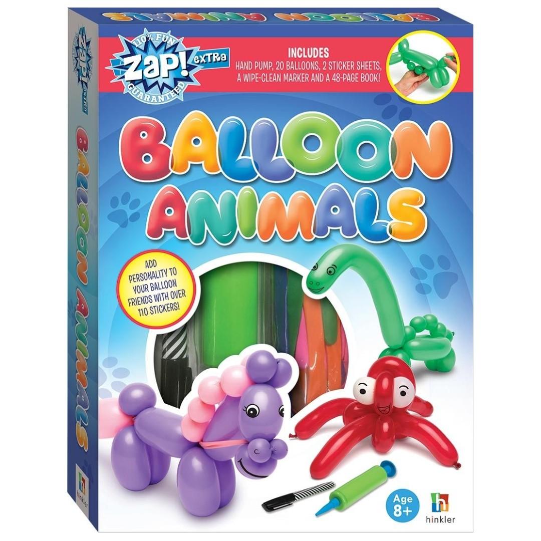 Zap! Extra Balloon Animals Book + Balloon Making Kit, Hobbies & Toys,  Stationary & Craft, Occasions & Party Supplies on Carousell
