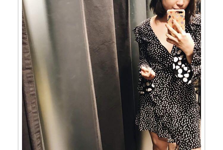 Zara Polka Dot Romper Women S Fashion Clothes Rompers Jumpsuits On Carousell