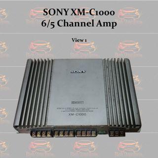 SONY XM-C1000 6/5 Channel Amp