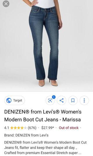 denizen levi's modern bootcut