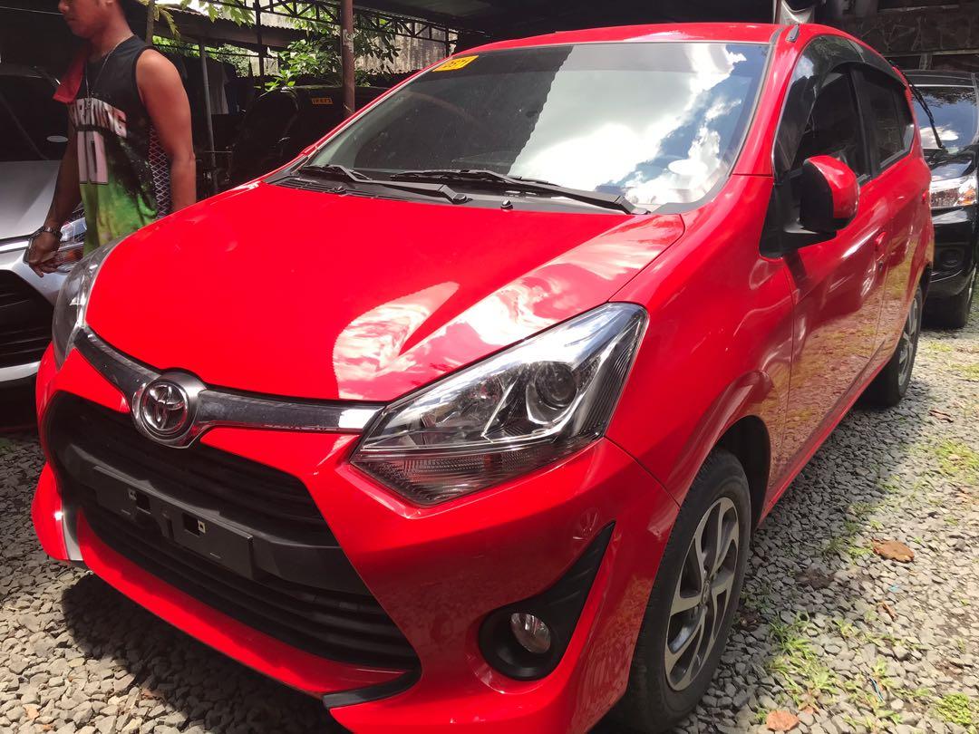 2019 Toyota Wigo G 1 0l Automatic Red Cars For Sale Used Cars On Carousell