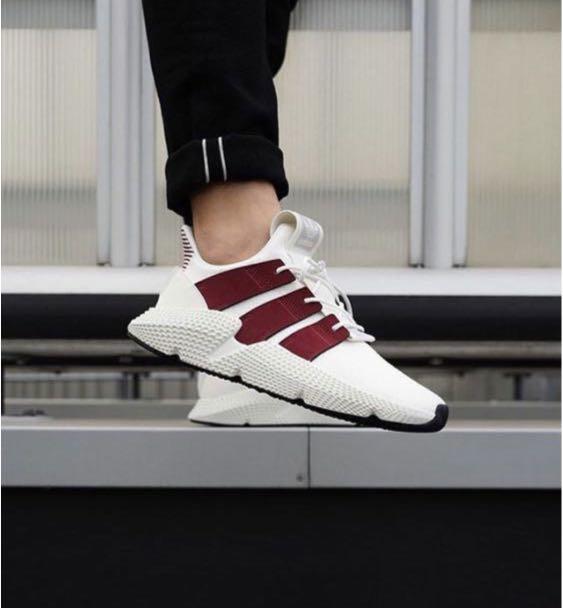 adidas prophere white red