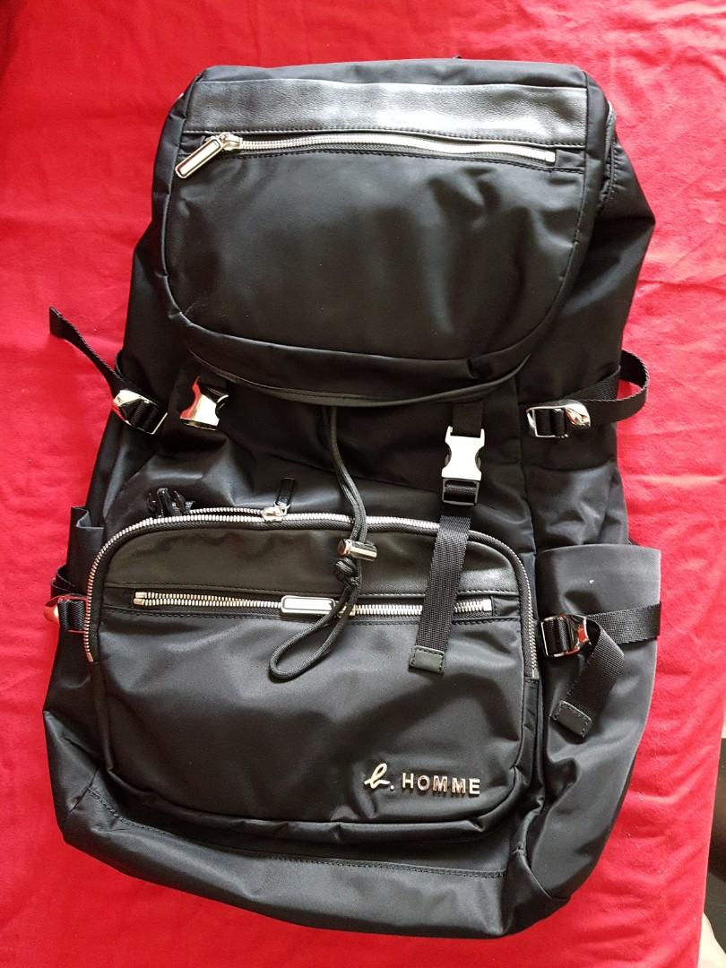 Agnes b nylon backpack outlet