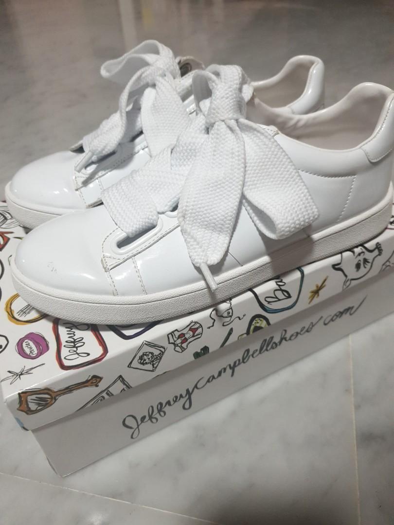 White jeffrey on sale campbell sneakers