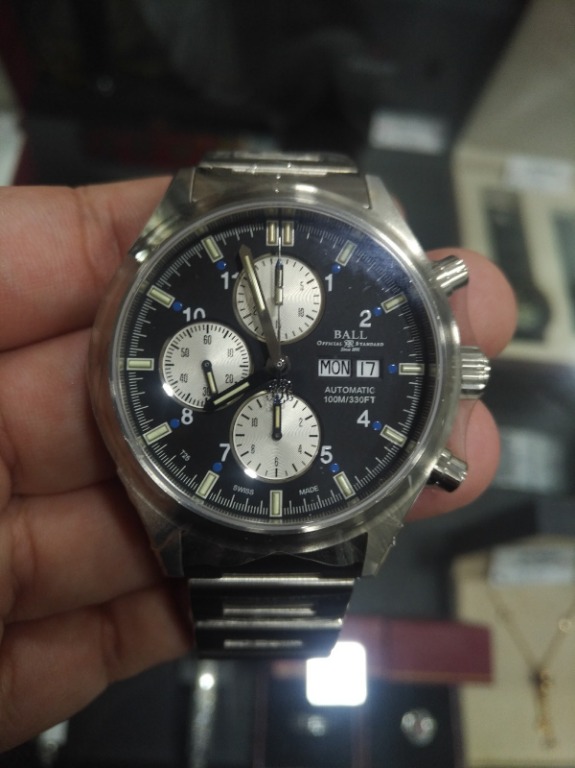 Ball fireman shop ionosphere chronograph
