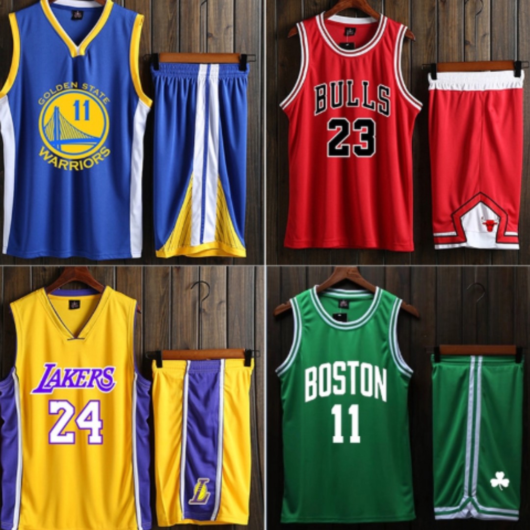 bulls and lakers jersey