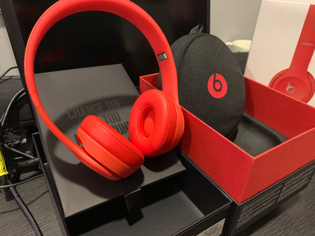 Beats solo sales 3 red edition