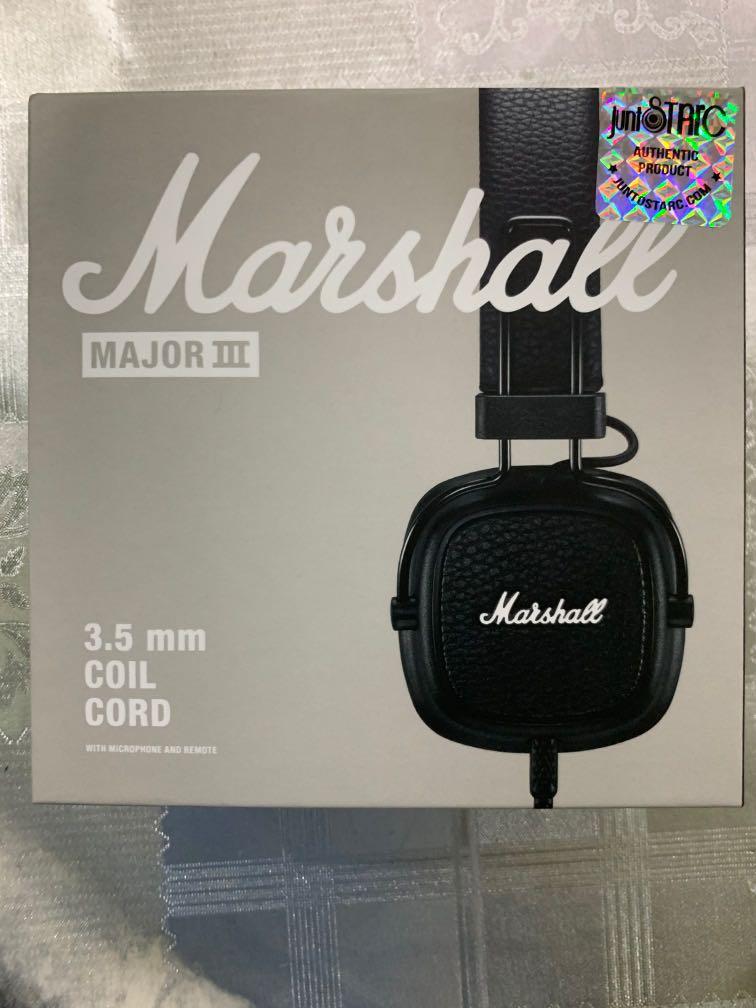 marshall major 3 coil cord