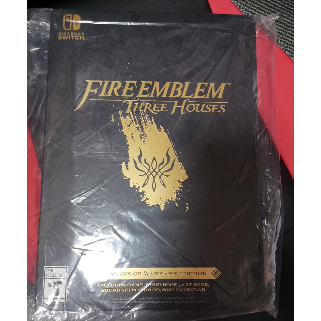 Brand New Sealed Fire Emblem Three Houses Seasons Of Warfare Edition Nintendo Switch Toys Games Video Gaming Video Games On Carousell