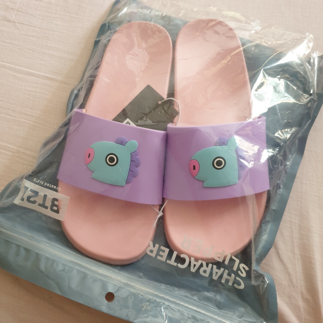 BT21 Mang Character Slippers size 240 