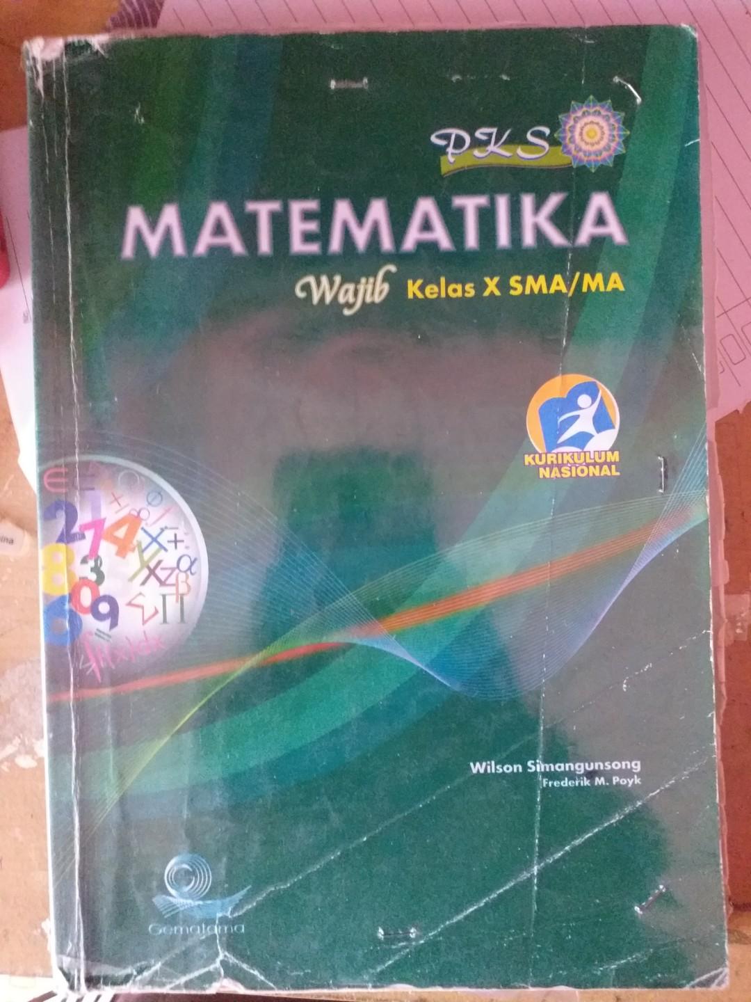 Buku Matematika Kelas 10 Sma IlmuSosialid