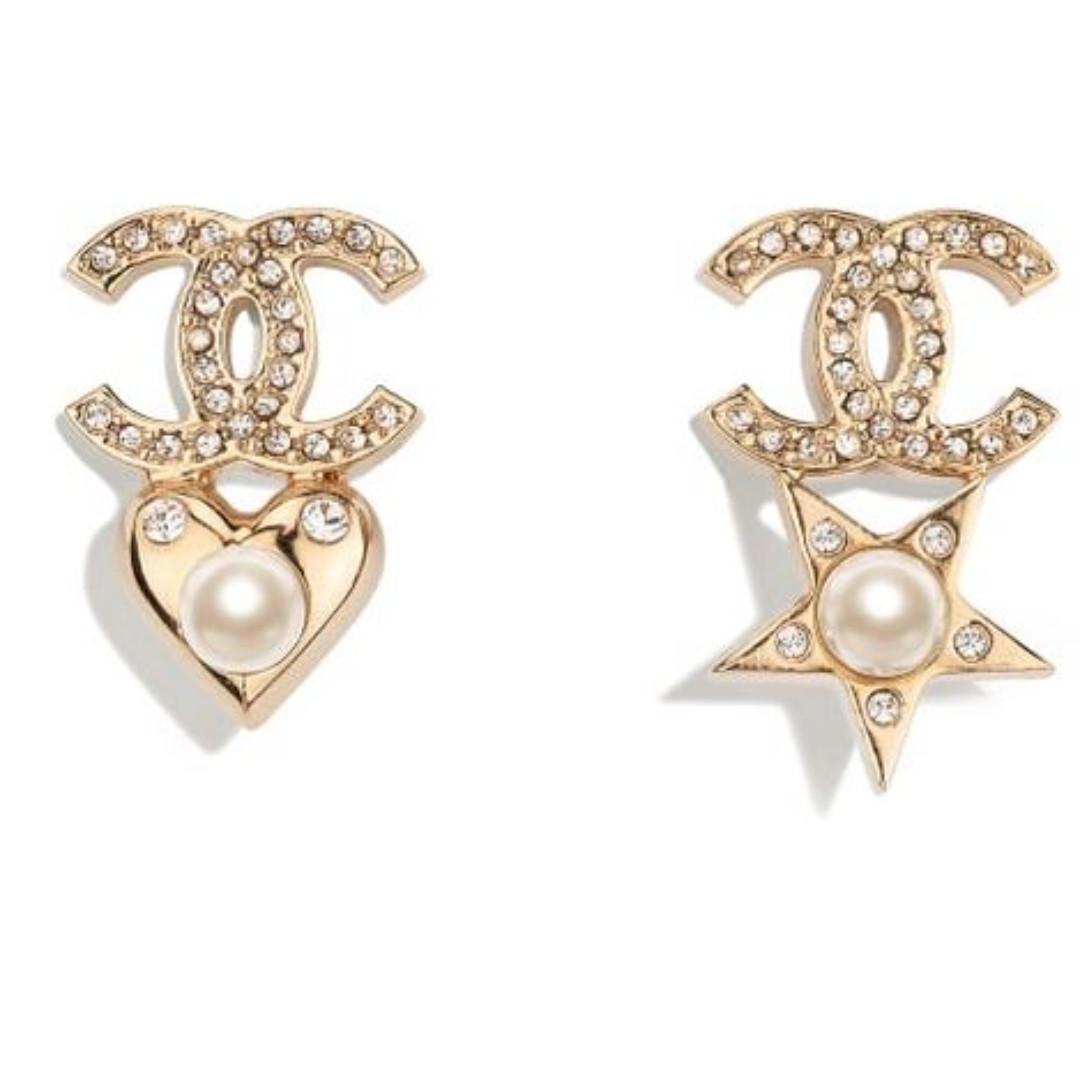 Chanel Clip-on Earrings, Women's Fashion, Jewelry & Organisers, Earrings on  Carousell