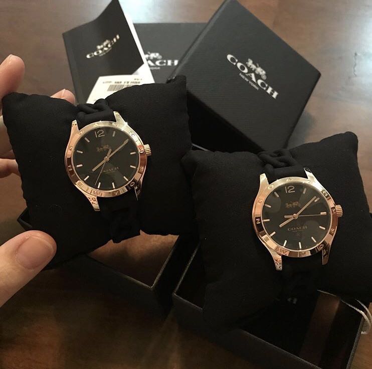 Coach maddy clearance watch black
