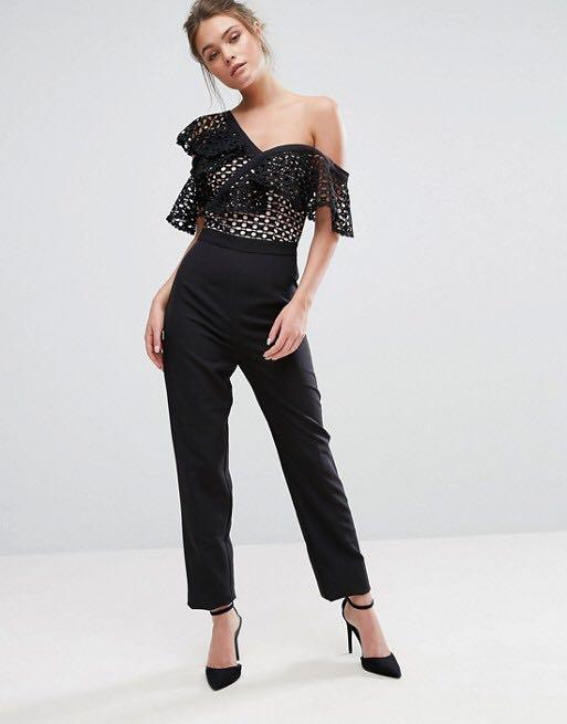 dark pink jumpsuit