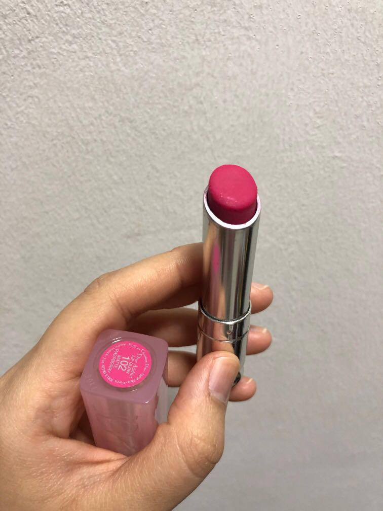 Dior Lipstick 102 matte raspberry Beauty Personal Care Face Makeup on Carousell