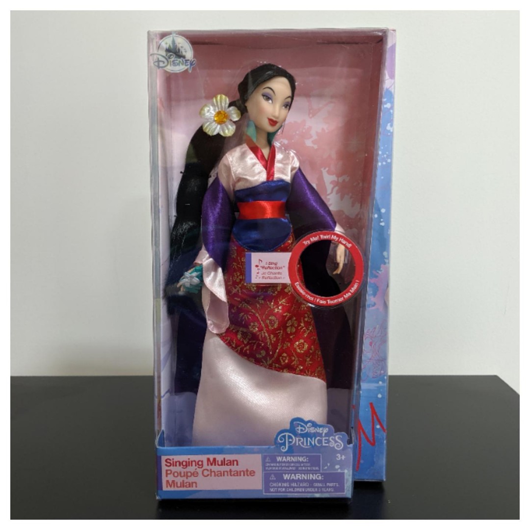 singing mulan doll