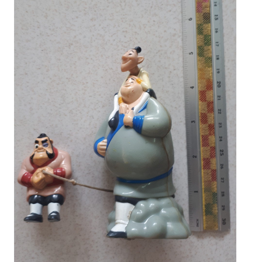 pic Ling Chien Po Mulan disney mulan yao ling and chien po mcdonalds