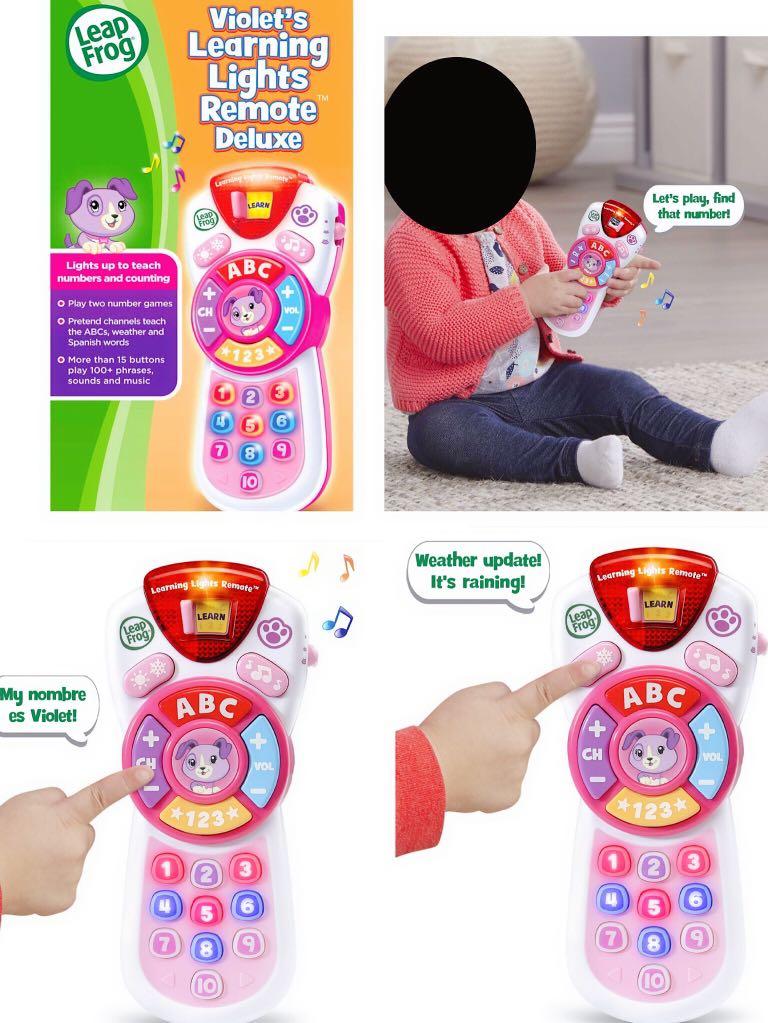 leapfrog violet's learning lights remote