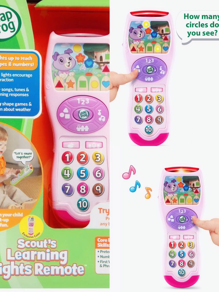 leapfrog violet's learning lights remote