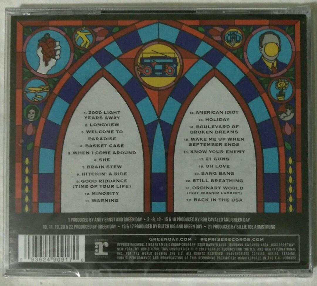 Empire Music Green Day Greatest Hits God S Favorite Band Cd Album Music Media Cds Dvds Other Media On Carousell
