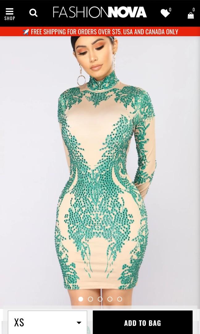 Fashion Nova Sexy Party Dress Formal Dress Women s Fashion Dresses Sets Dresses on Carousell