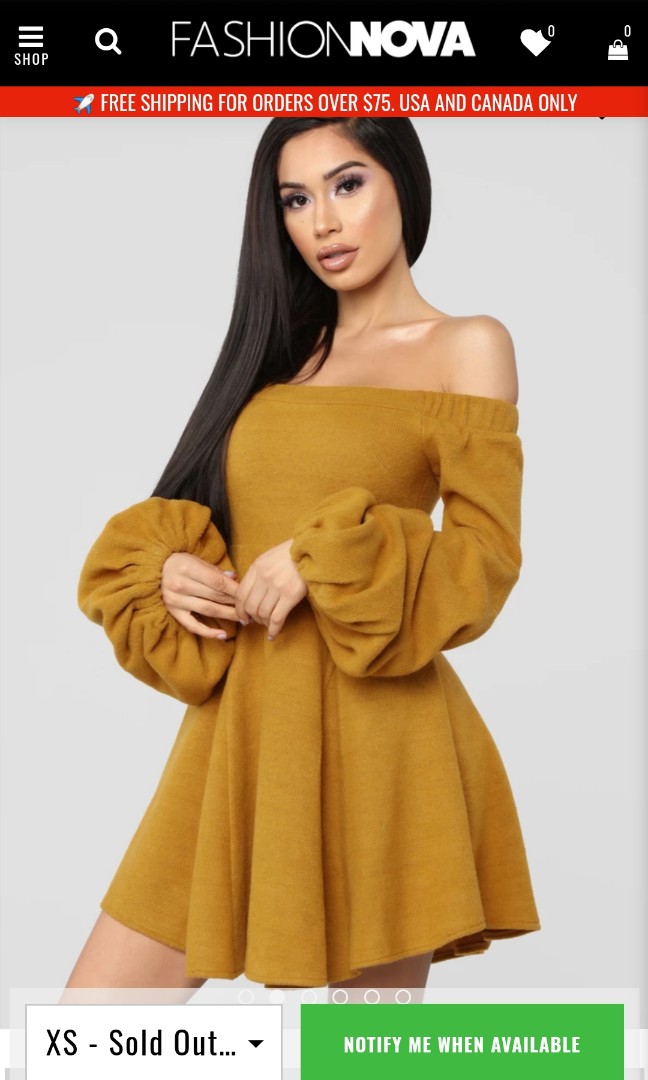 fashion nova xs dresses