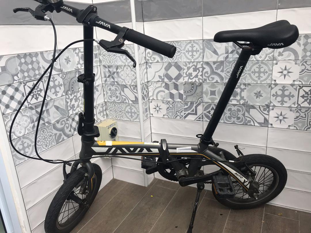 java x1 folding bike