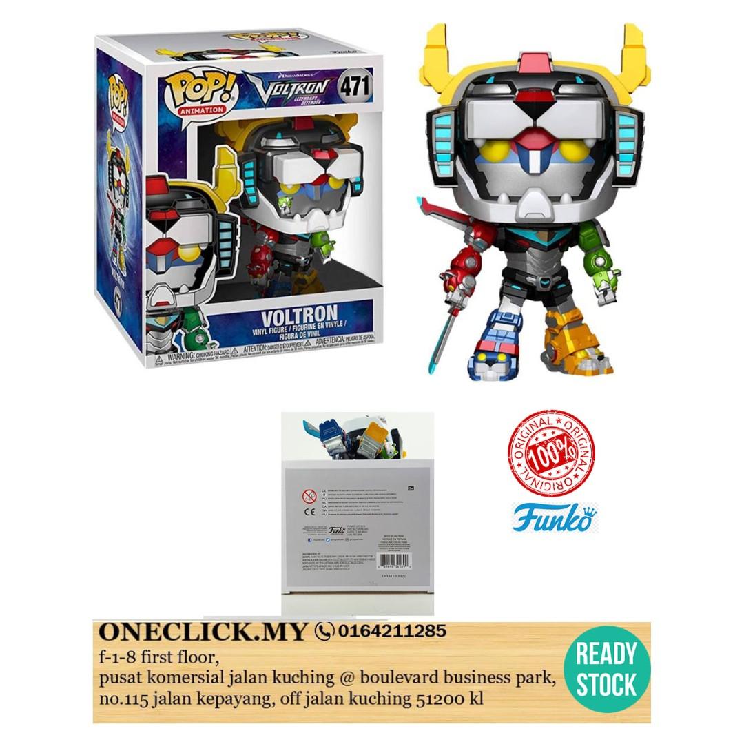 voltron legendary defender funko pop