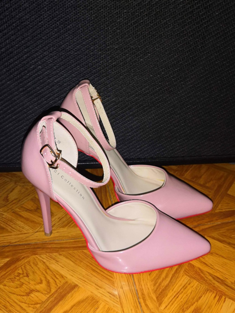 vintage pink heels