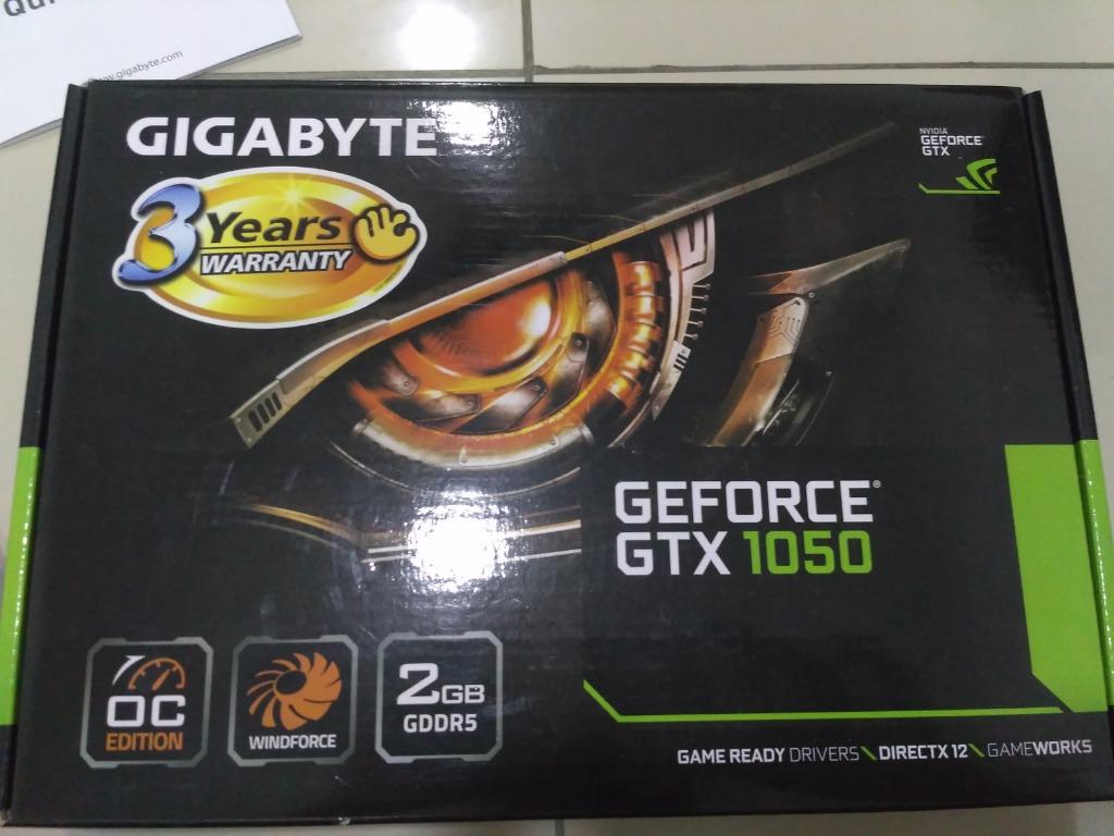 Gigabyte GTX 1050 Windforce OC Version