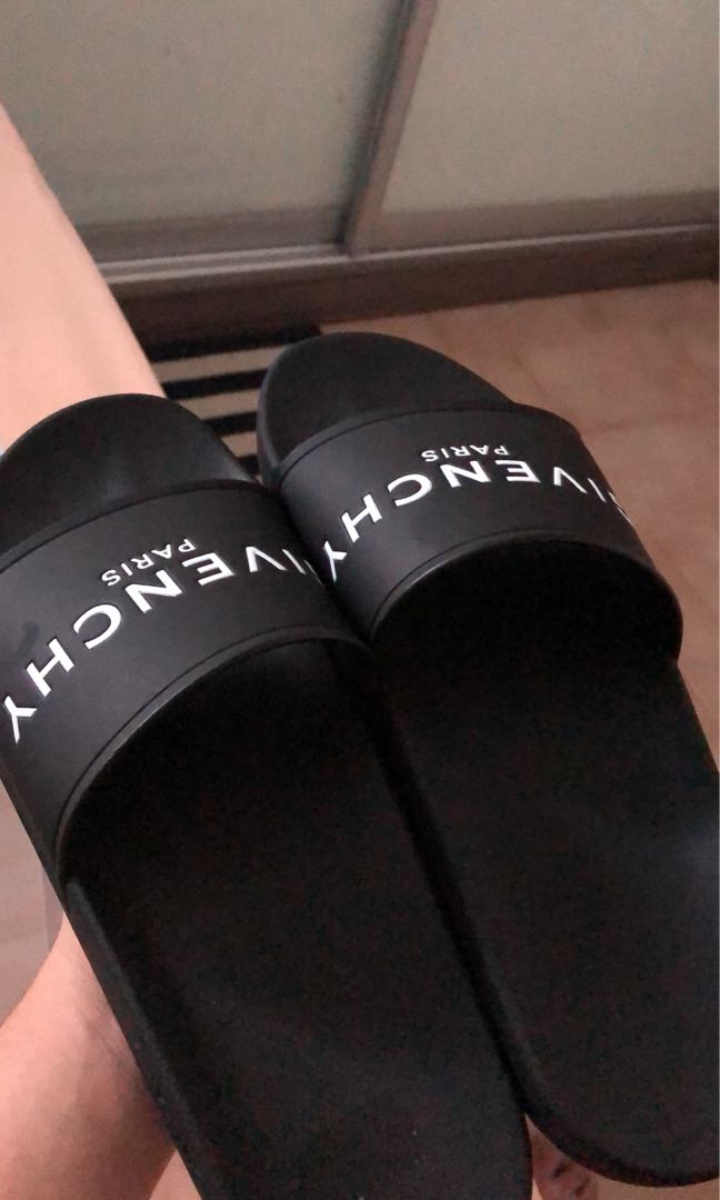 Givenchy pool slides, Men's Fashion, Footwear, Flipflops and Slides on