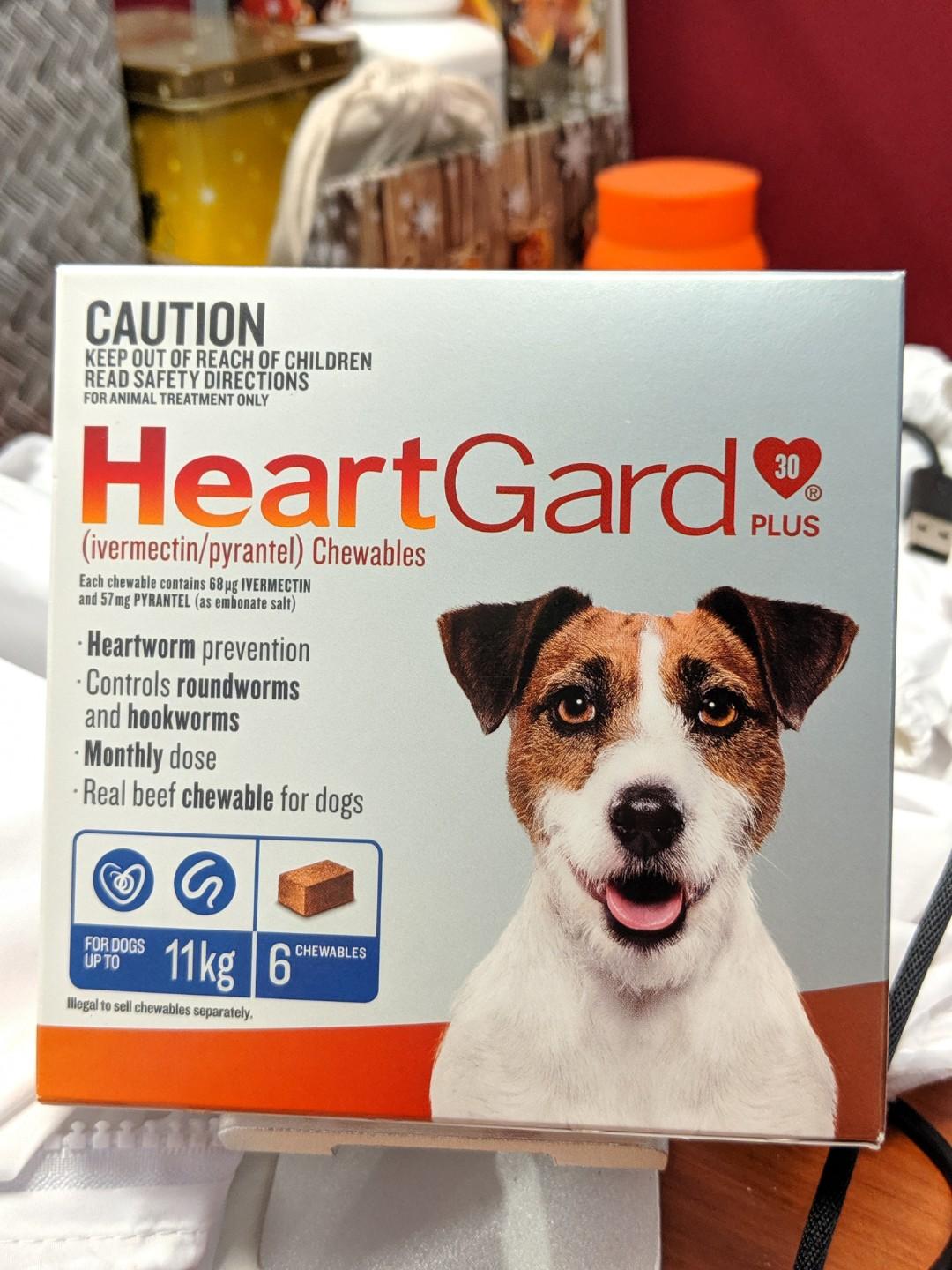 Heartgard Plus Small Dog Blue (up to 11kg), Pet Supplies, Homes