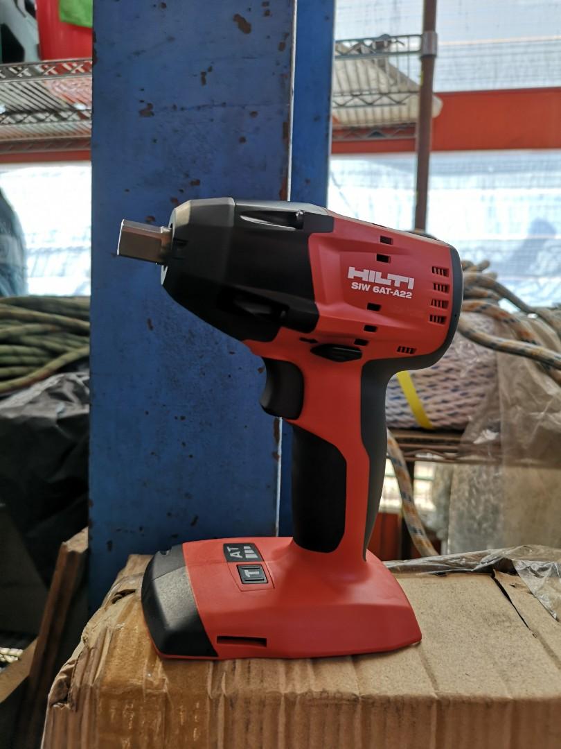 Hilti Cordless Impact Wrench SIW 6AT-A22, Furniture  Home Living, Home  Improvement  Organisation, Home Improvement Tools  Accessories on  Carousell