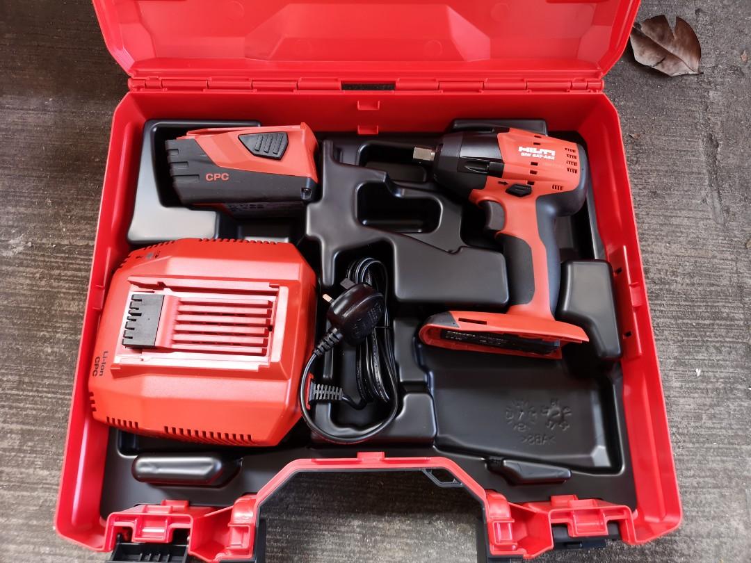 Hilti Cordless Impact Wrench SIW 6AT-A22, Furniture  Home Living, Home  Improvement  Organisation, Home Improvement Tools  Accessories on  Carousell