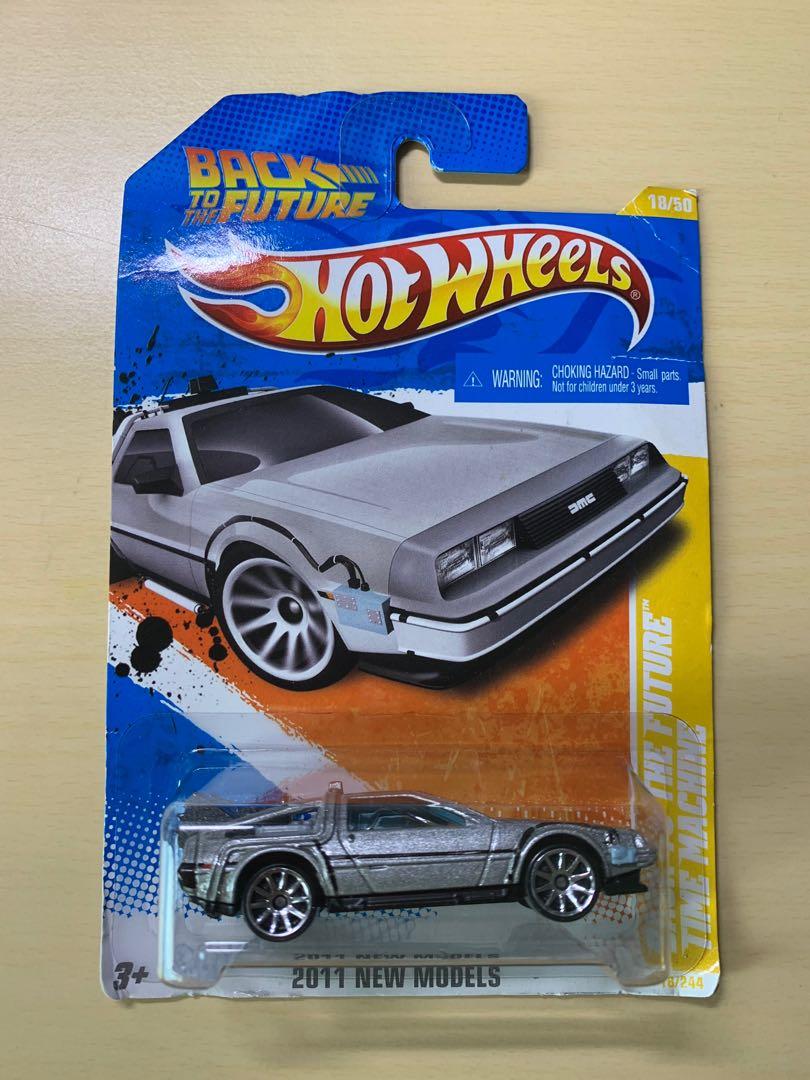 hot wheels 2011 back to the future time machine