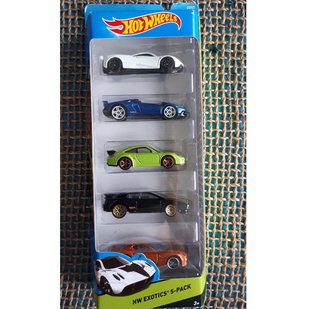 Hotwheels Workshop Exotics 5-Pack (Category: Vehicle & Diecast Models) located in Quezon City. Submitted by rongregang (Listing ID 243978250, Image 1). Description: Brand New, unopened, MISB Hotwheels Diecast Supercars Pagani Huayra Lamborghini Aventador Convertible J Porsche 911 GT2 Lotus Espirit Alfa Romeo 8C Competizione rfs: liquidating childhood collection Meetup Laloma QC, prepaid Lalamove delivery or Cod self-booking (cross-posted).
