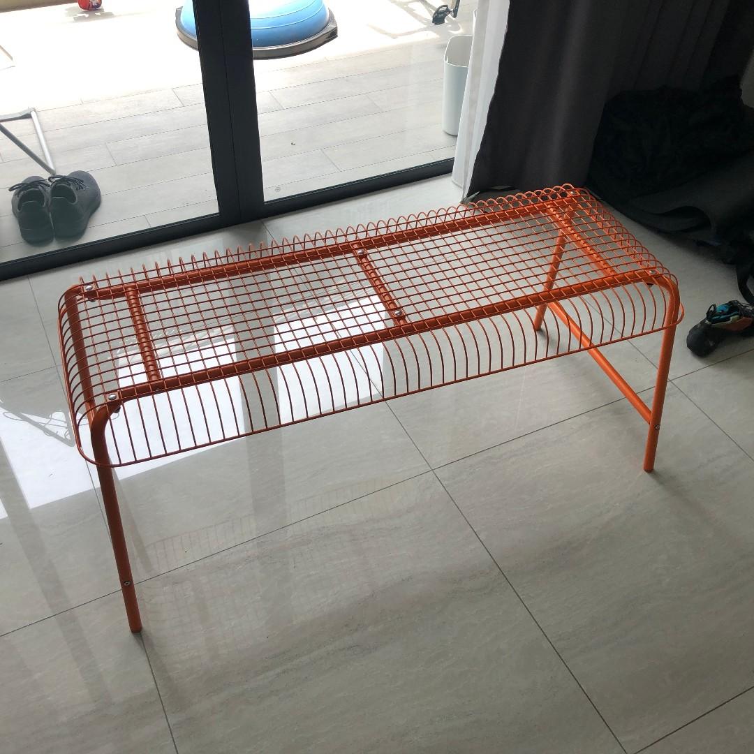 Ikea Vasteron Bench Orange Furniture Tables Chairs On Carousell