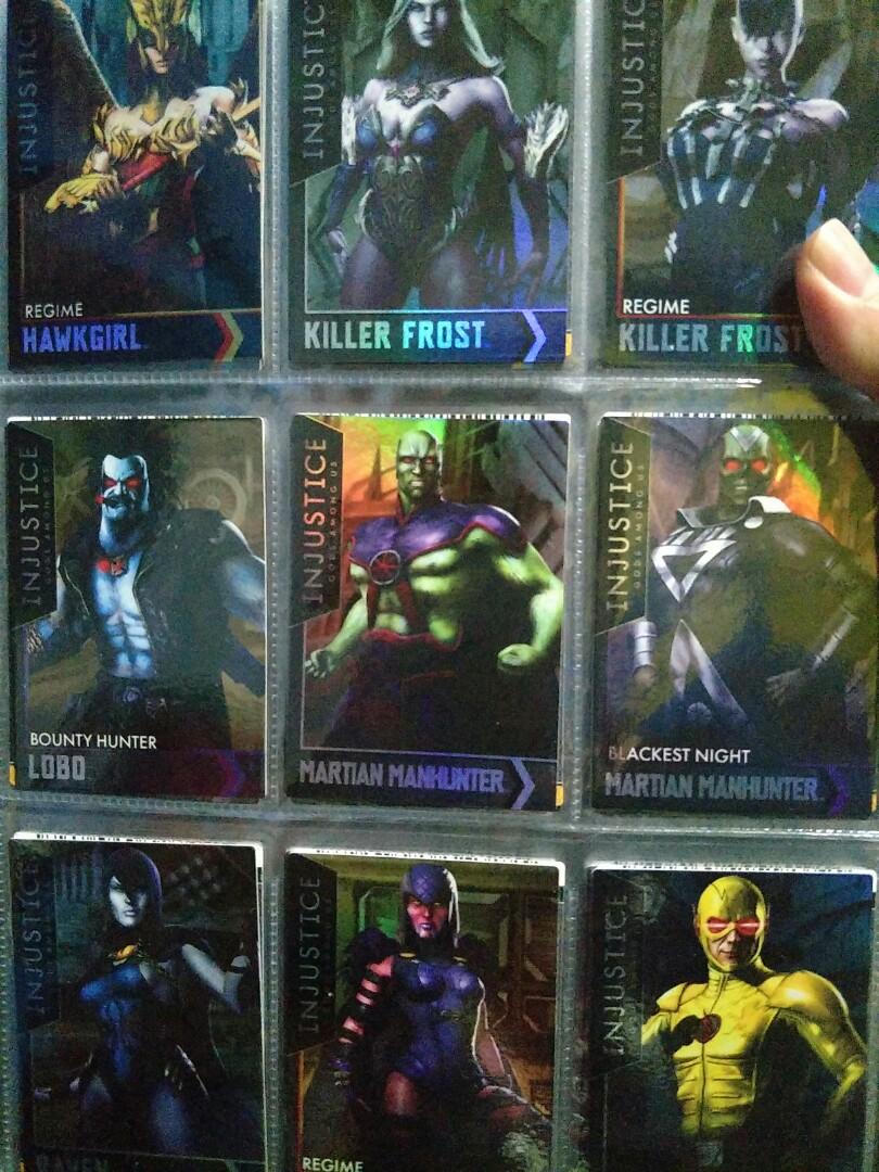 SERIES 1 *FIRST PRINT*  HOLOFOIL SELECT A CARD Details about   INJUSTICE ARCADE CARDS 