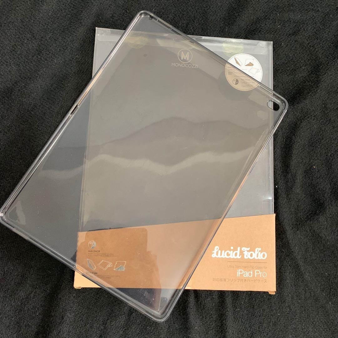 Ipad pro slim hard flip case (Category: Laptop Bags & Sleeves) located in San Juan City. Submitted by matchlessgetup.ph (Listing ID 243932698, Image 1). Description: Slightly used. (high quality) Price tag says 1890php Selling it for 300 only.fix .