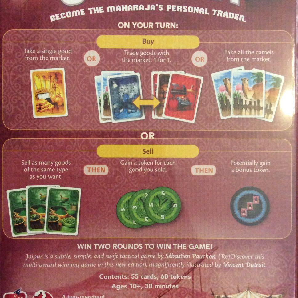 Jaipur 2nd Edition Card Game Hobbies Toys Toys Games On Carousell Jaipur 2nd Edition Card Game Hobbies Toys Toys Games On Carousell