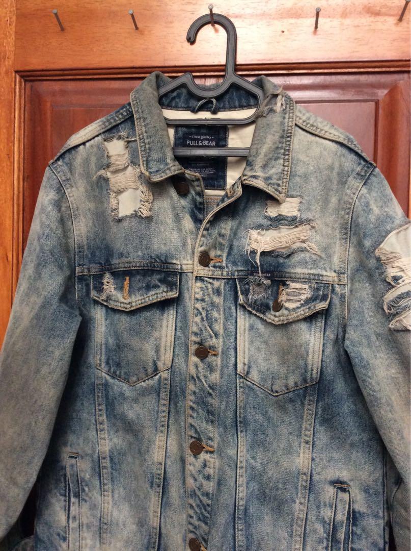 Jaket Jeans Pull n Bear
