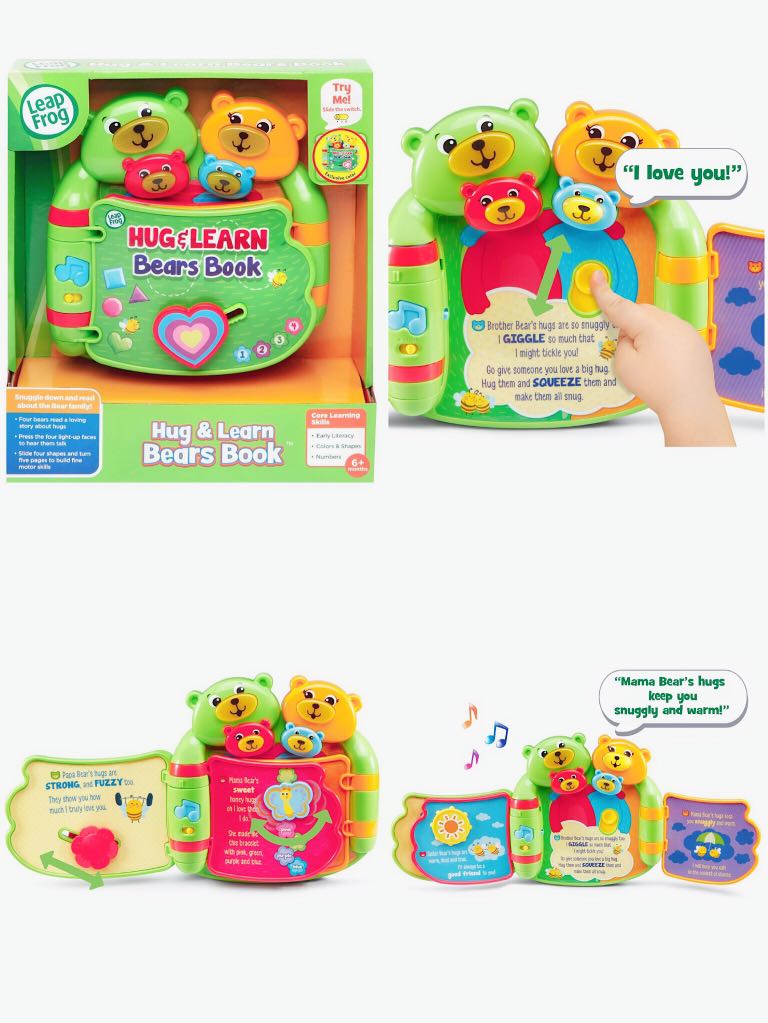 LeapFrog Hug and Learn Bears Book