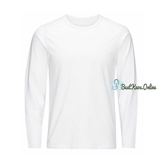Kaos Polos Putih Lengan Panjang Pria Wanita Fesyen Wanita Pakaian Wanita Atasan Di Carousell Garansi kualitas menjadikan kaos ini tahan lama di pakai dan menambah penampilan kaos kami menjual kaos polos warna hitam satuan dan grosiran harga kaos murah. kaos polos putih lengan panjang pria wanita