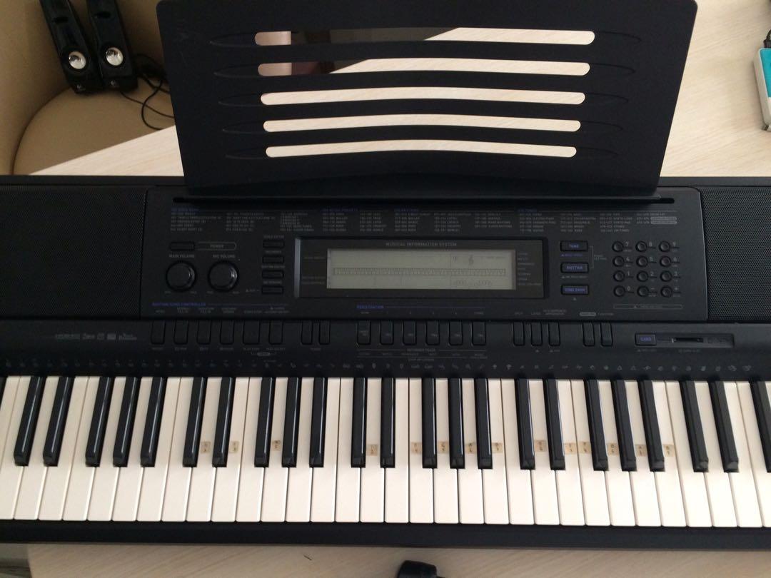 Keyboard Casio WK500 + Kaki Penyangga on Carousell